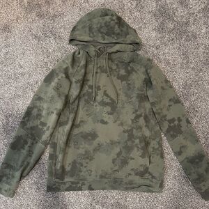 lululemon athletica Olive Camouflage Hoodie